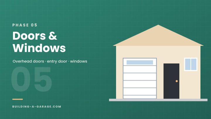 Adding Windows to a Garage